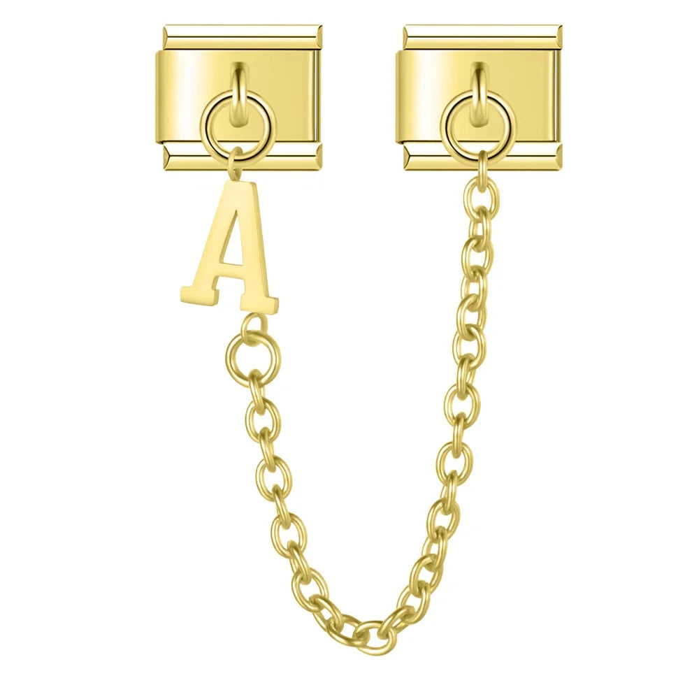 Cadena doble charm A