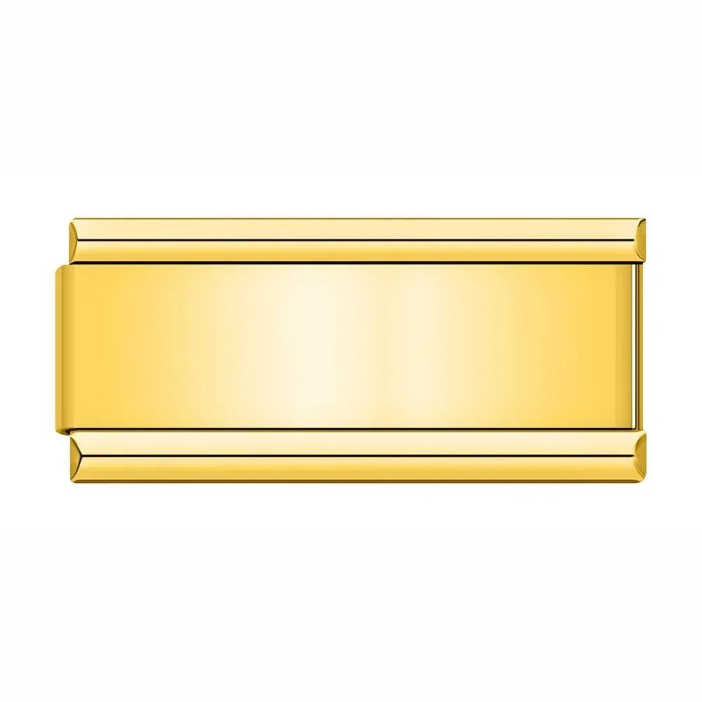 Doble charm personalizable oro