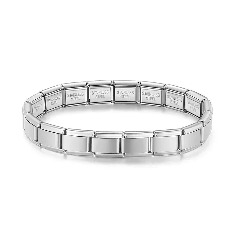 Charm bracelet plata