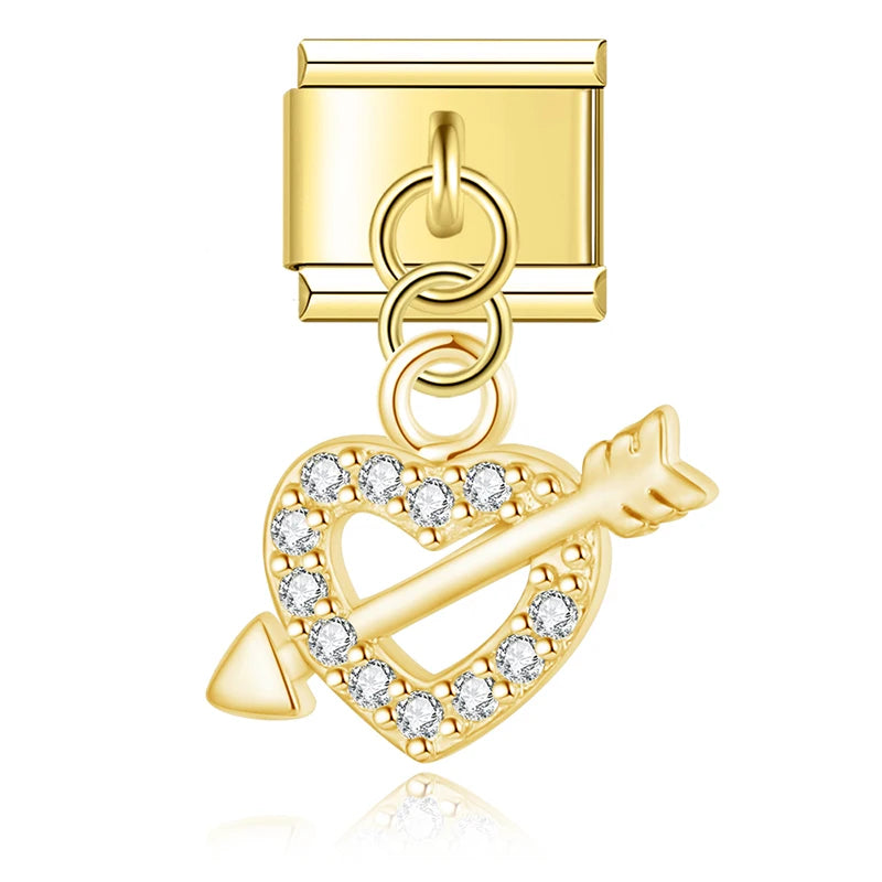 Colgante amor oro