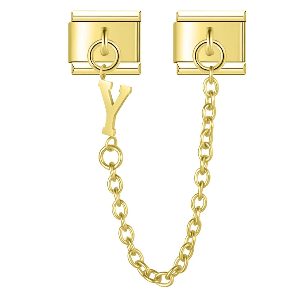 Cadena doble charm Y
