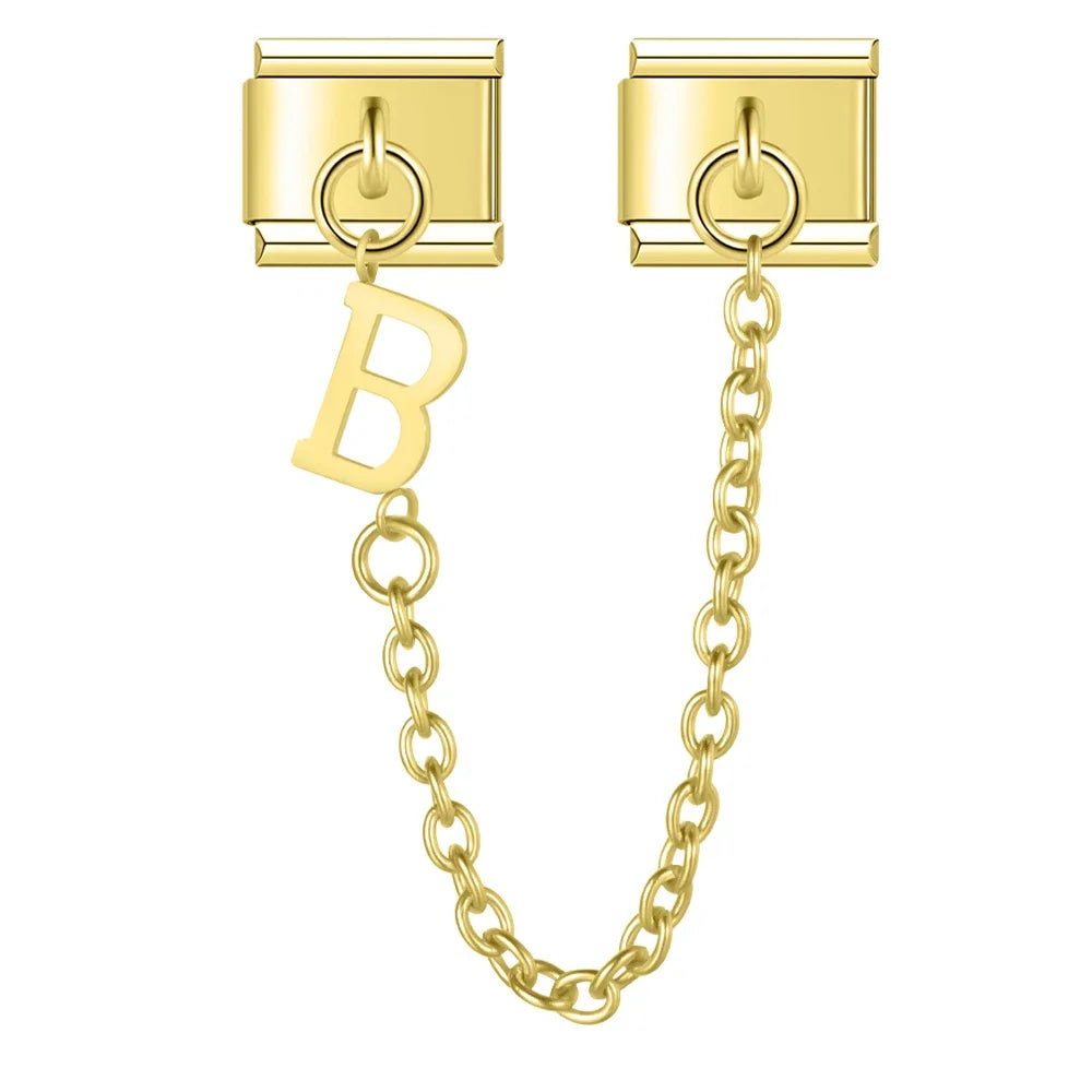 Cadena doble charm B