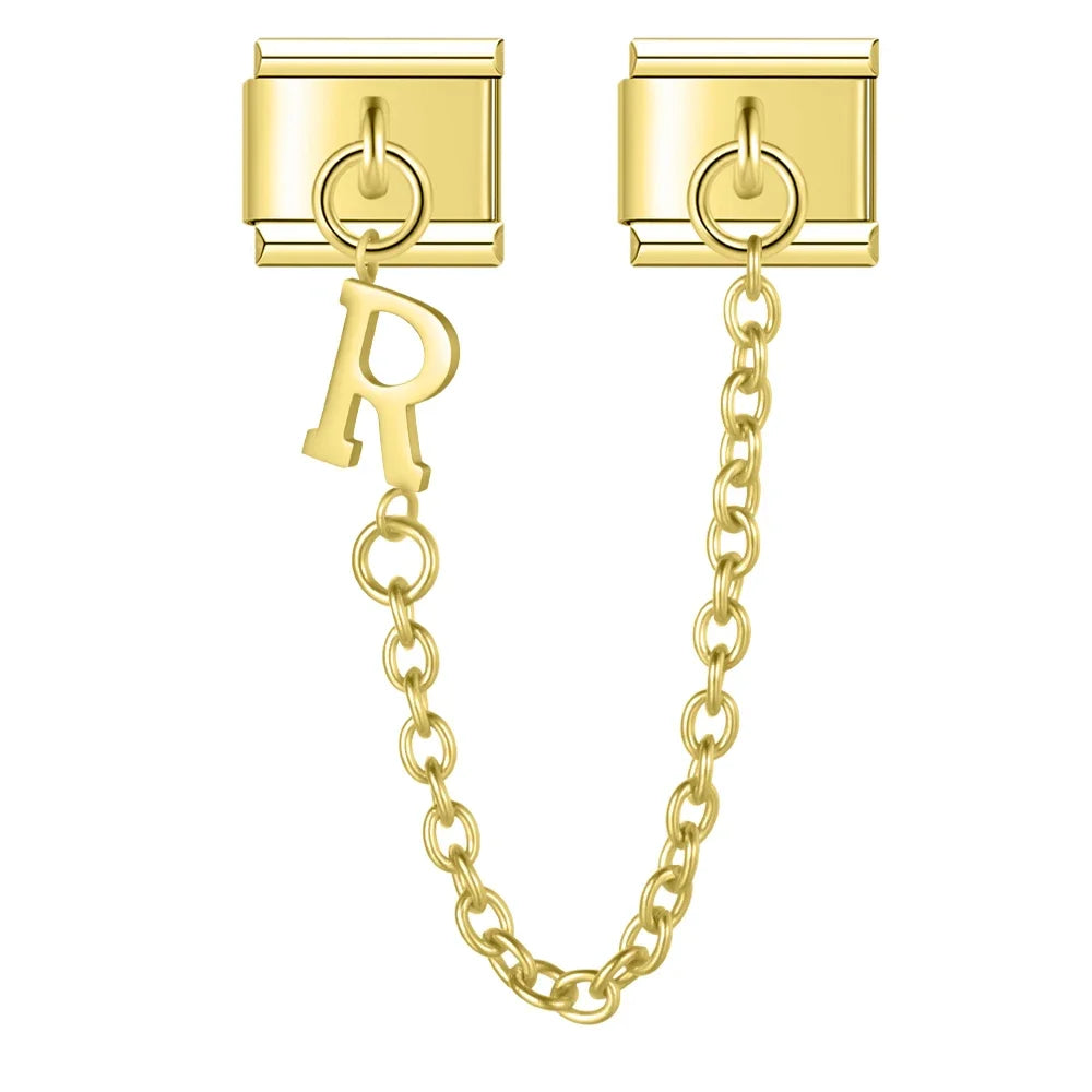 Cadena doble charm R