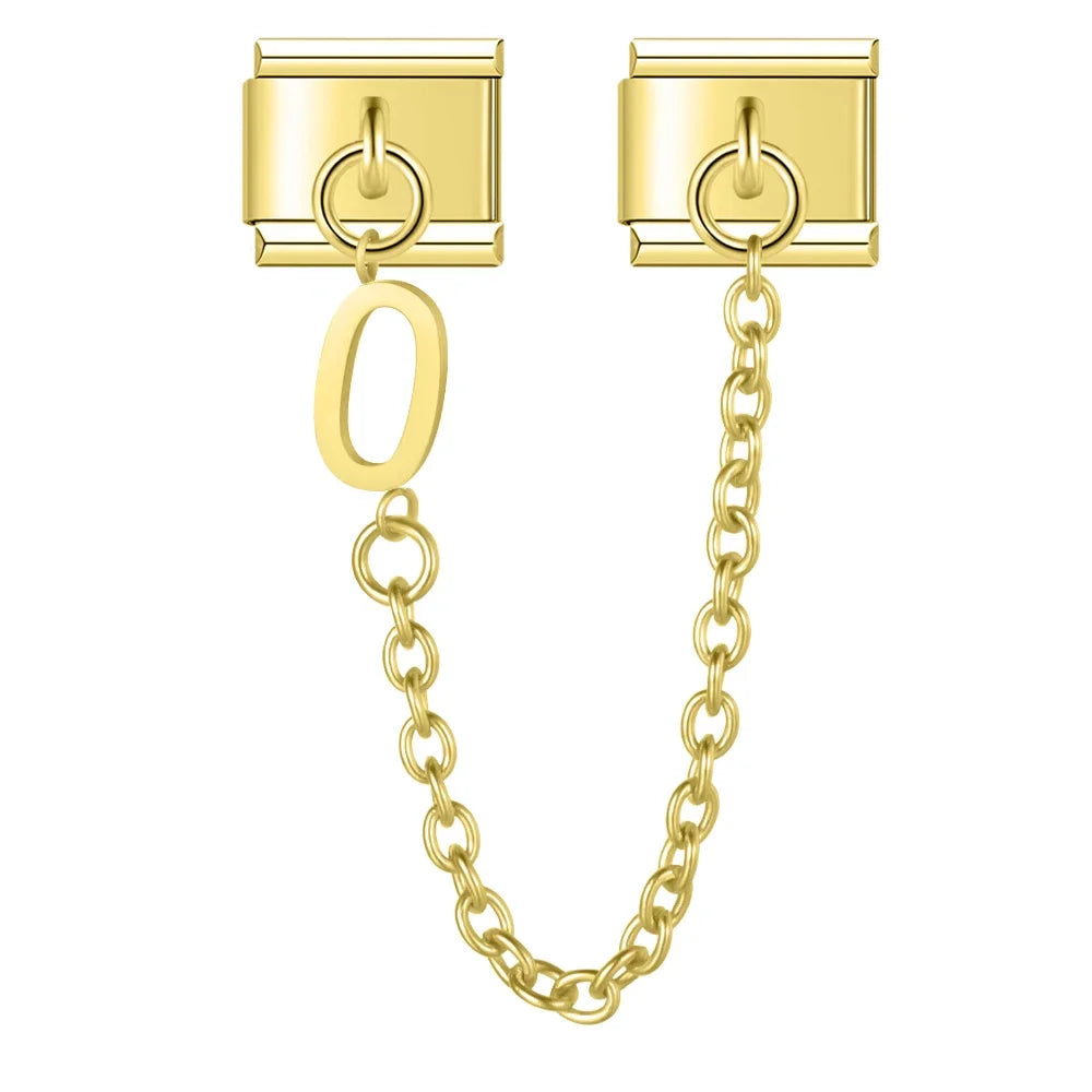 Cadena doble charm O