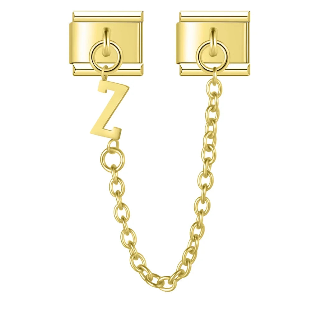 Cadena doble charm Z